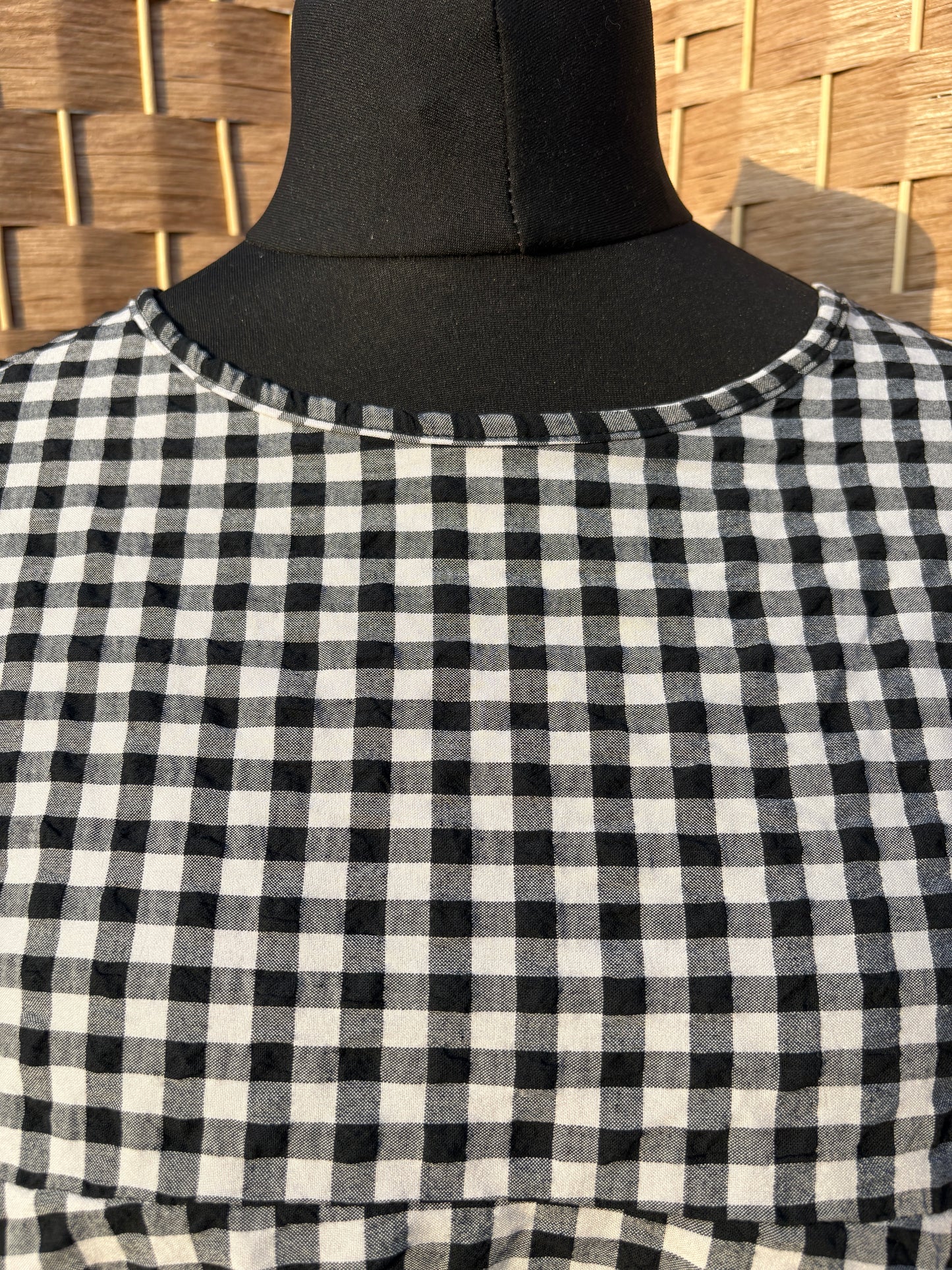 Made in Italy Gingham Artist Smock Various Colours