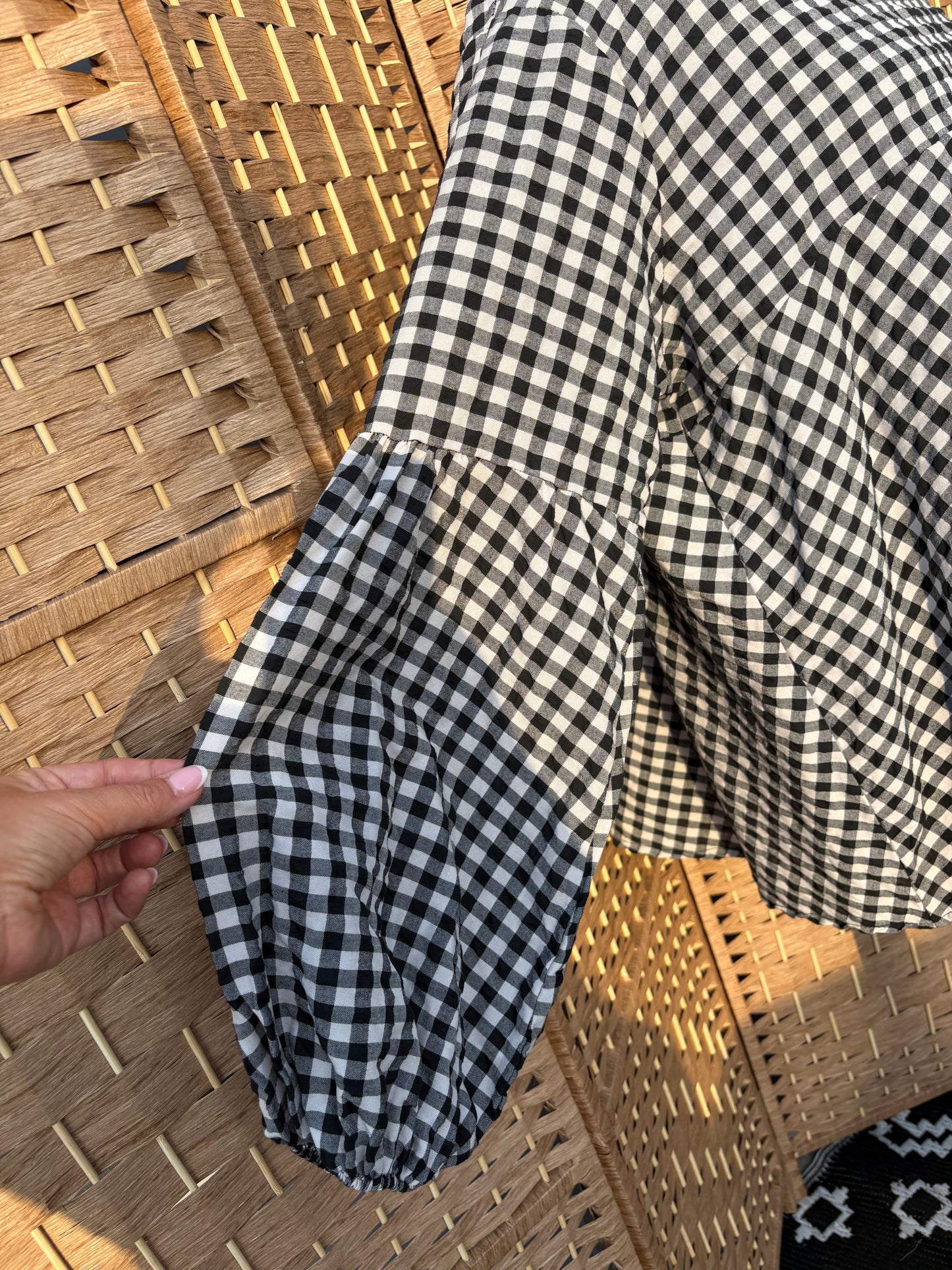 Made in Italy Gingham Artist Smock Various Colours