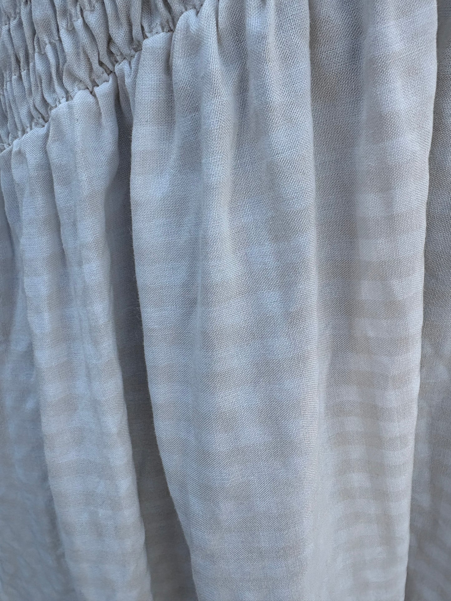 Made in Italy Gingham Summer Dress