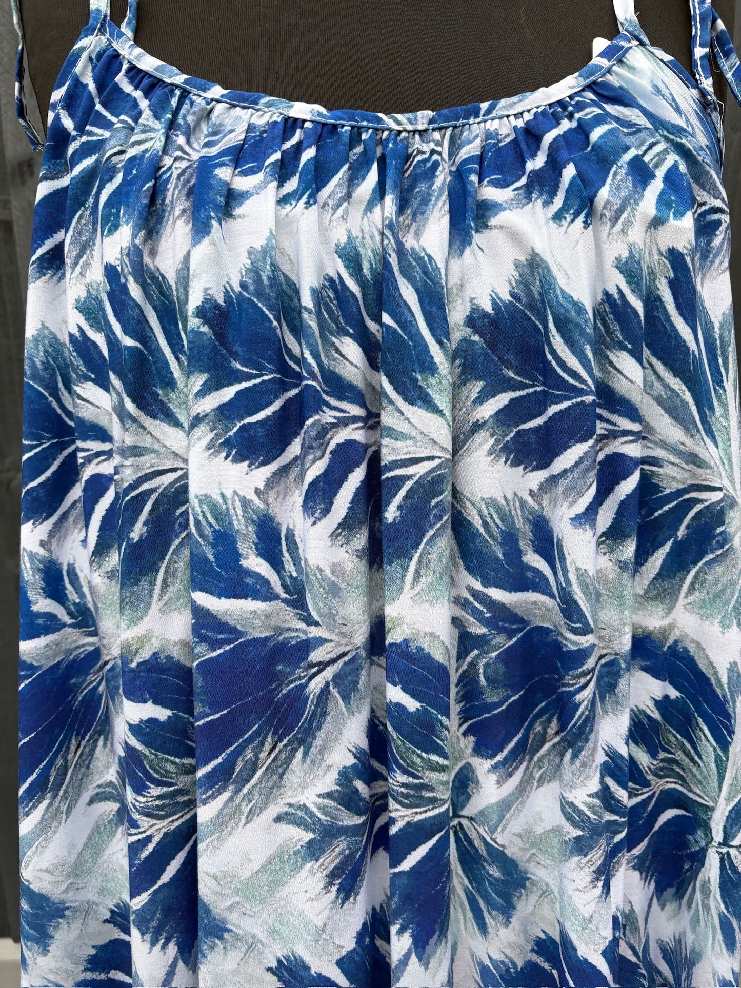 Made in Italy Leaf Print Maxi Dress Various Colours