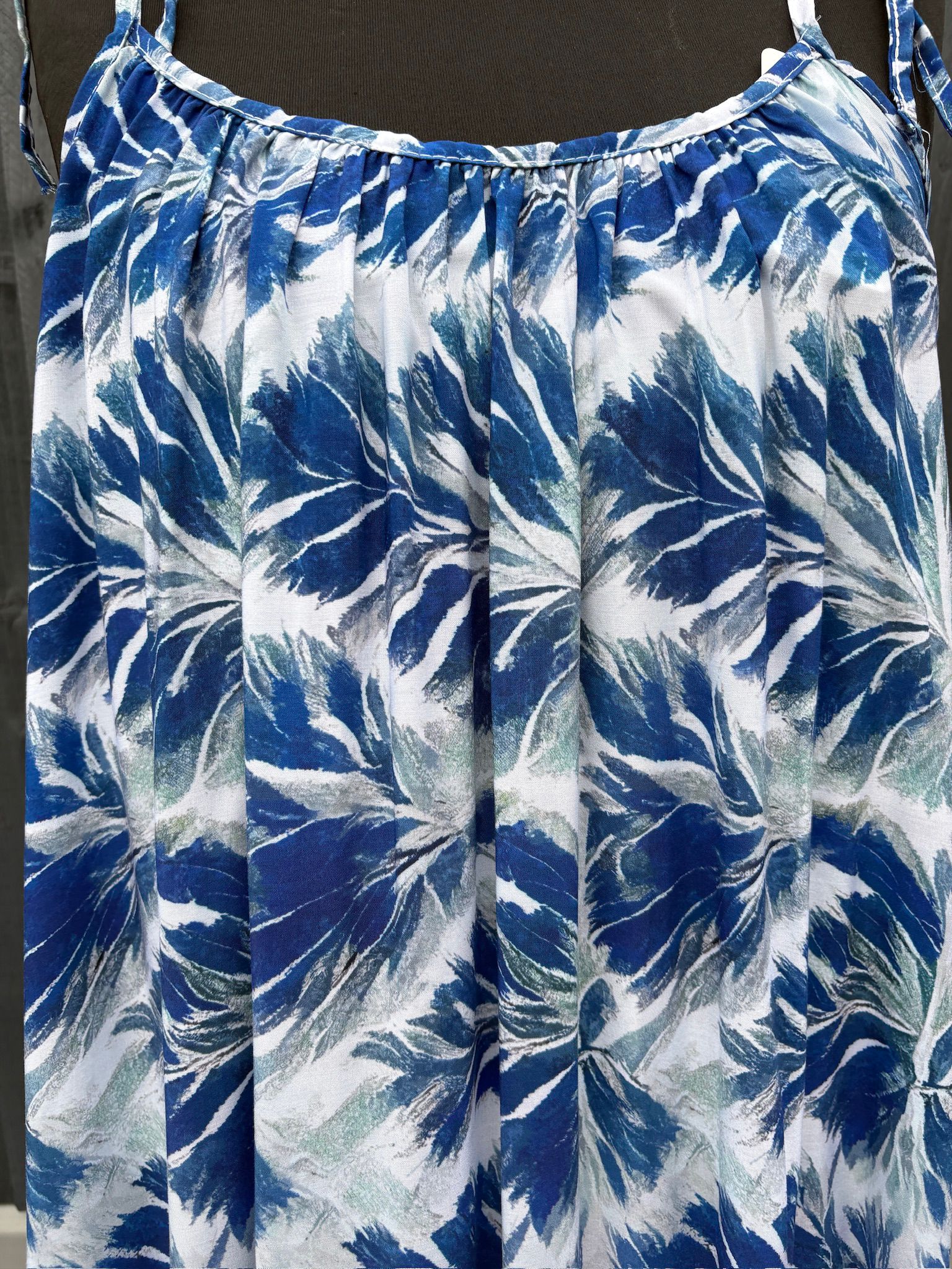 Made in Italy Leaf Print Maxi Dress Various Colours