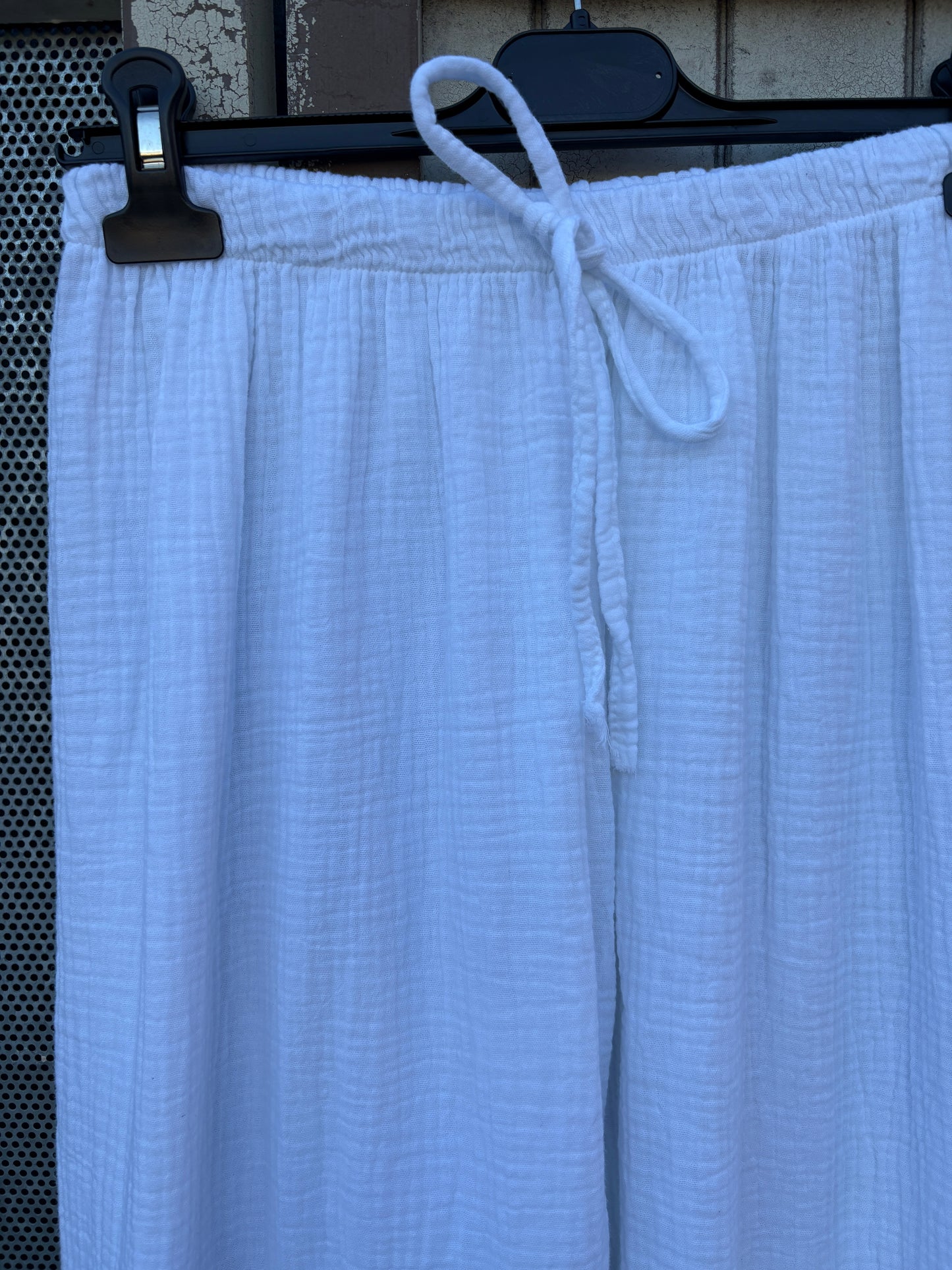 Made in Italy Lightweight Pillow Cotton Trousers Various Colours