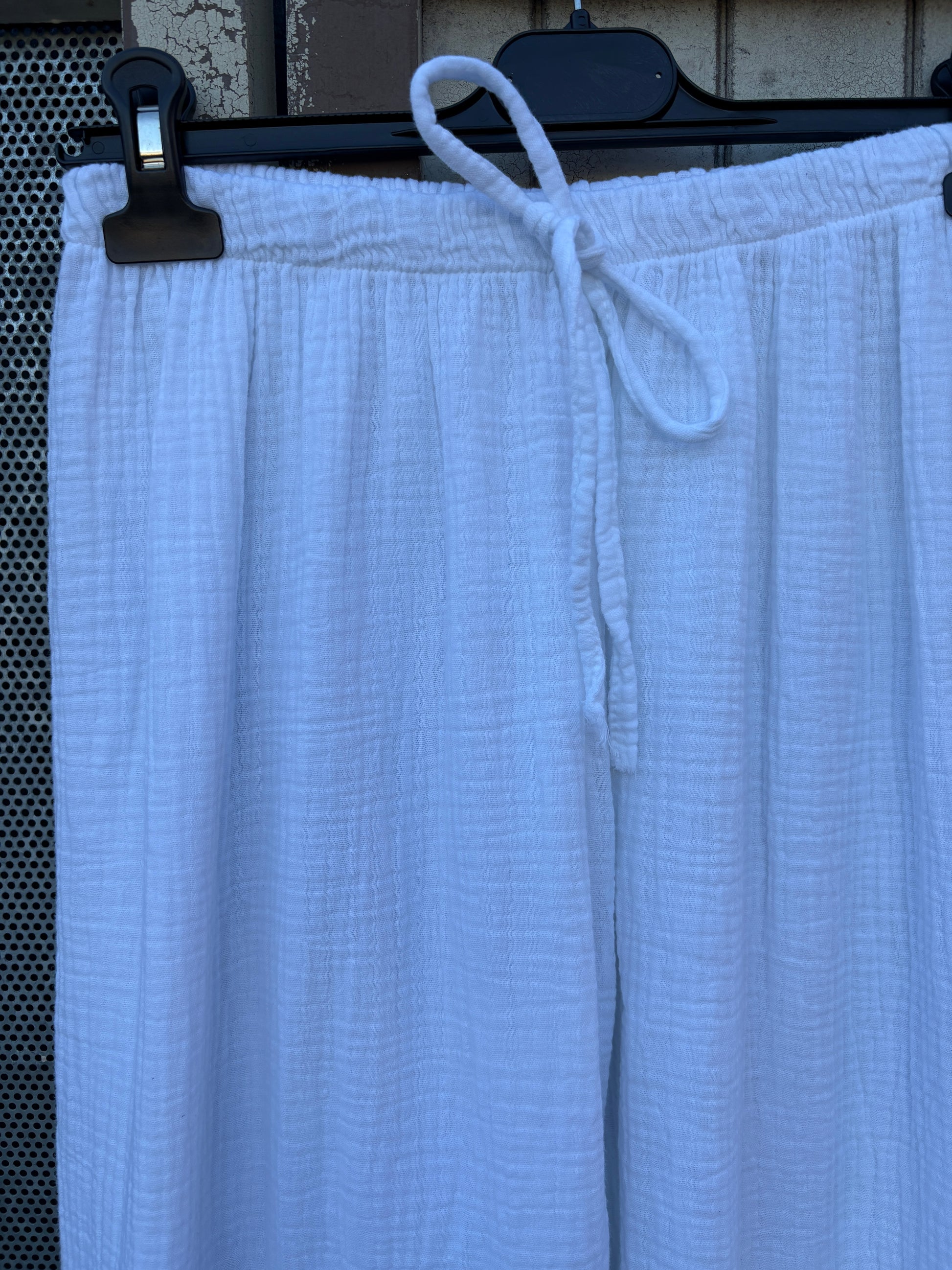Made in Italy Lightweight Pillow Cotton Trousers Various Colours