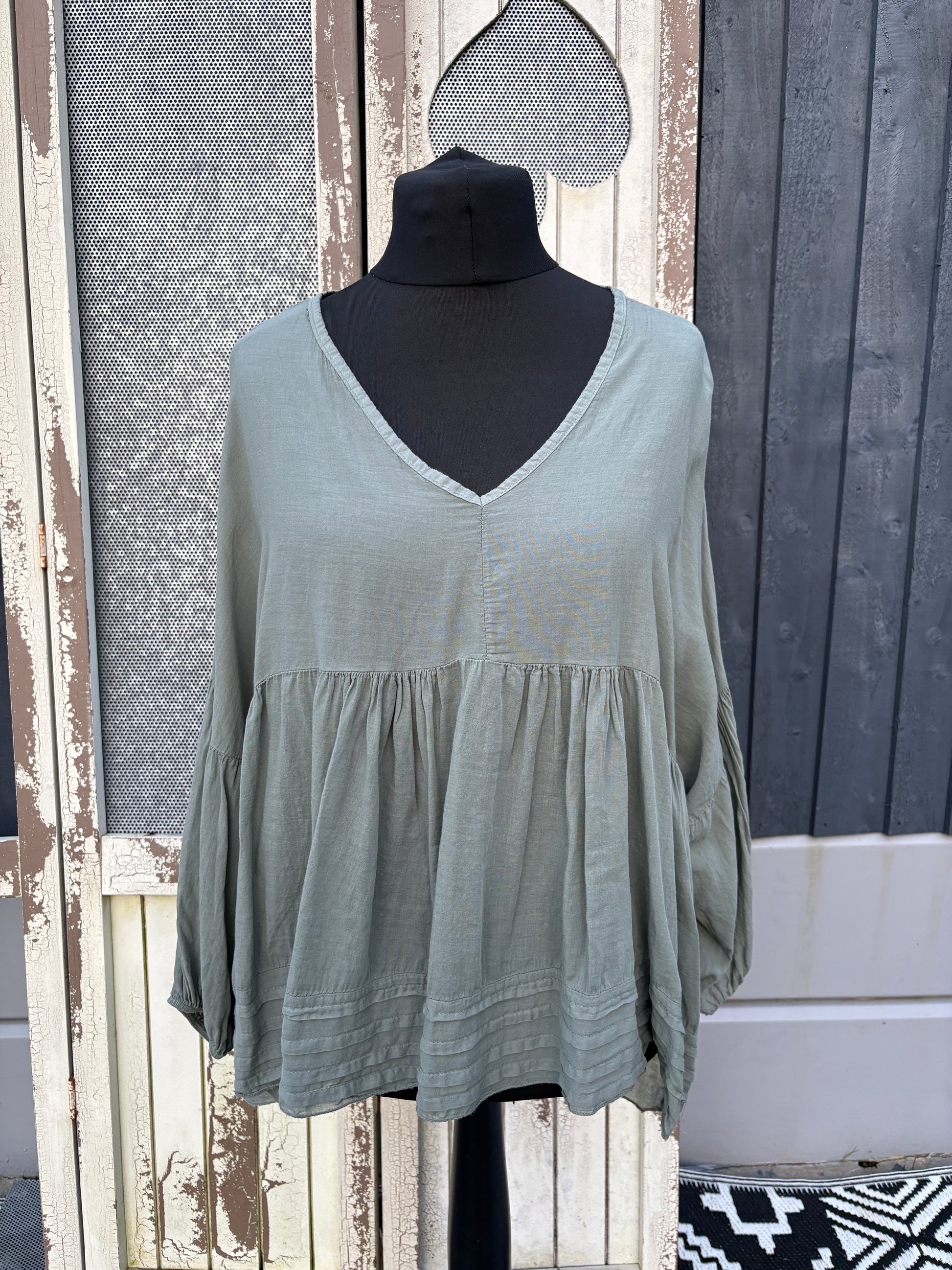 Made in Italy Lightweight Summer Smock