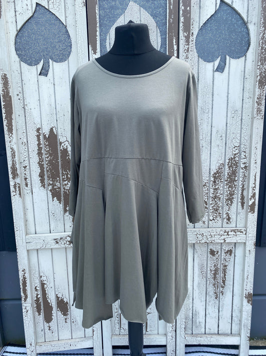 Made in Italy Milano Asymmetric Tunic Top Various Colours