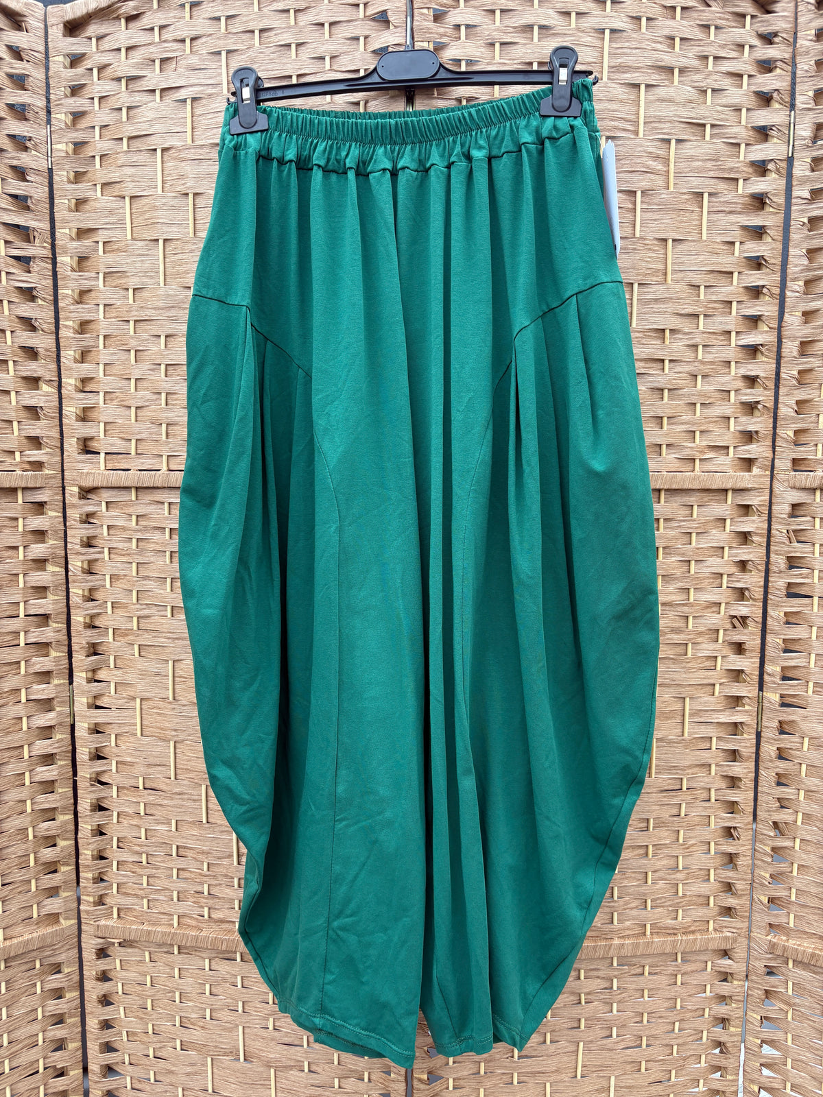 Made in Italy Milano Barrel Shaped Cocoon Trousers (Jersey)