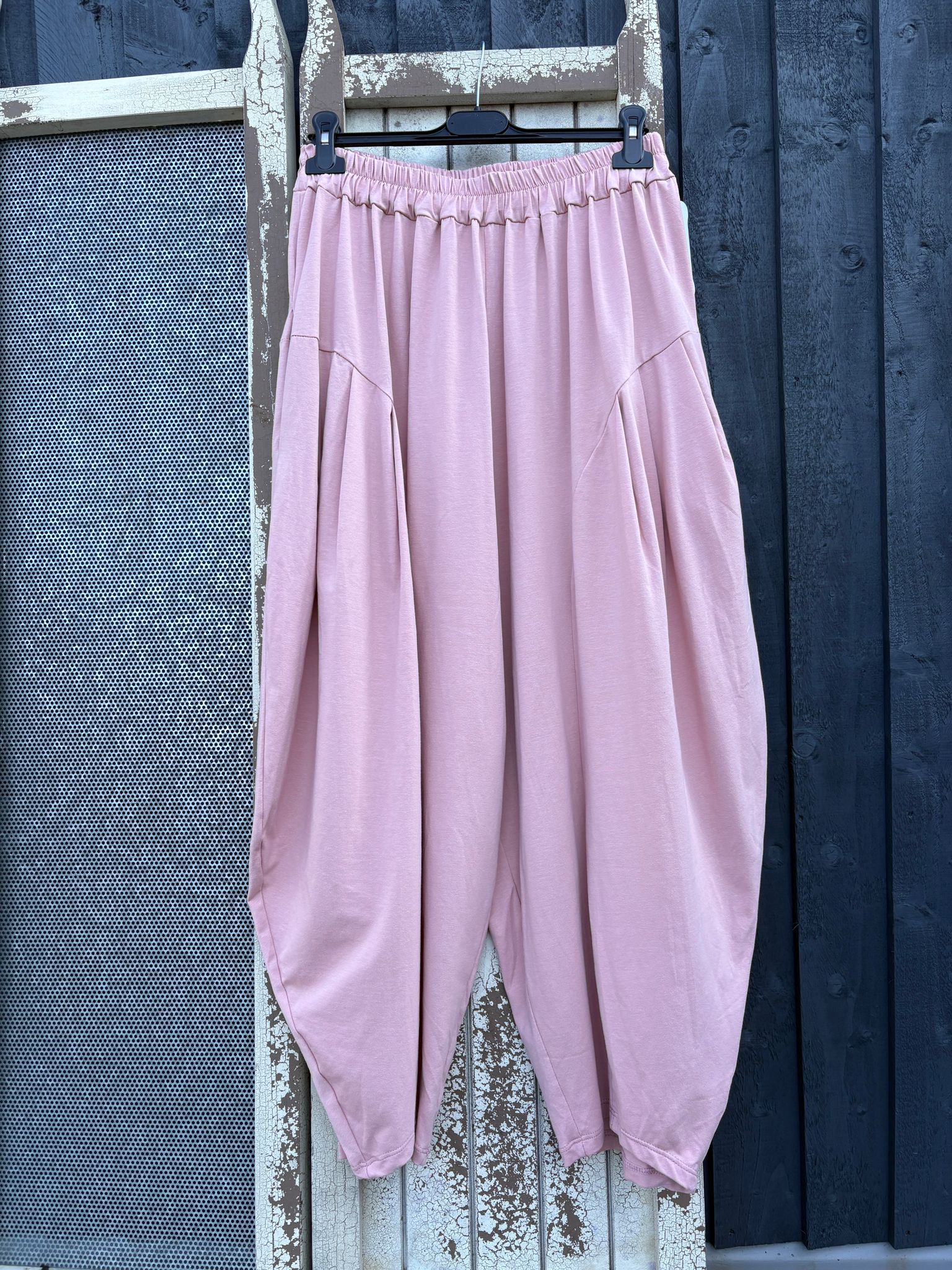 Made in Italy Milano Barrel Shaped Cocoon Trousers (Jersey)