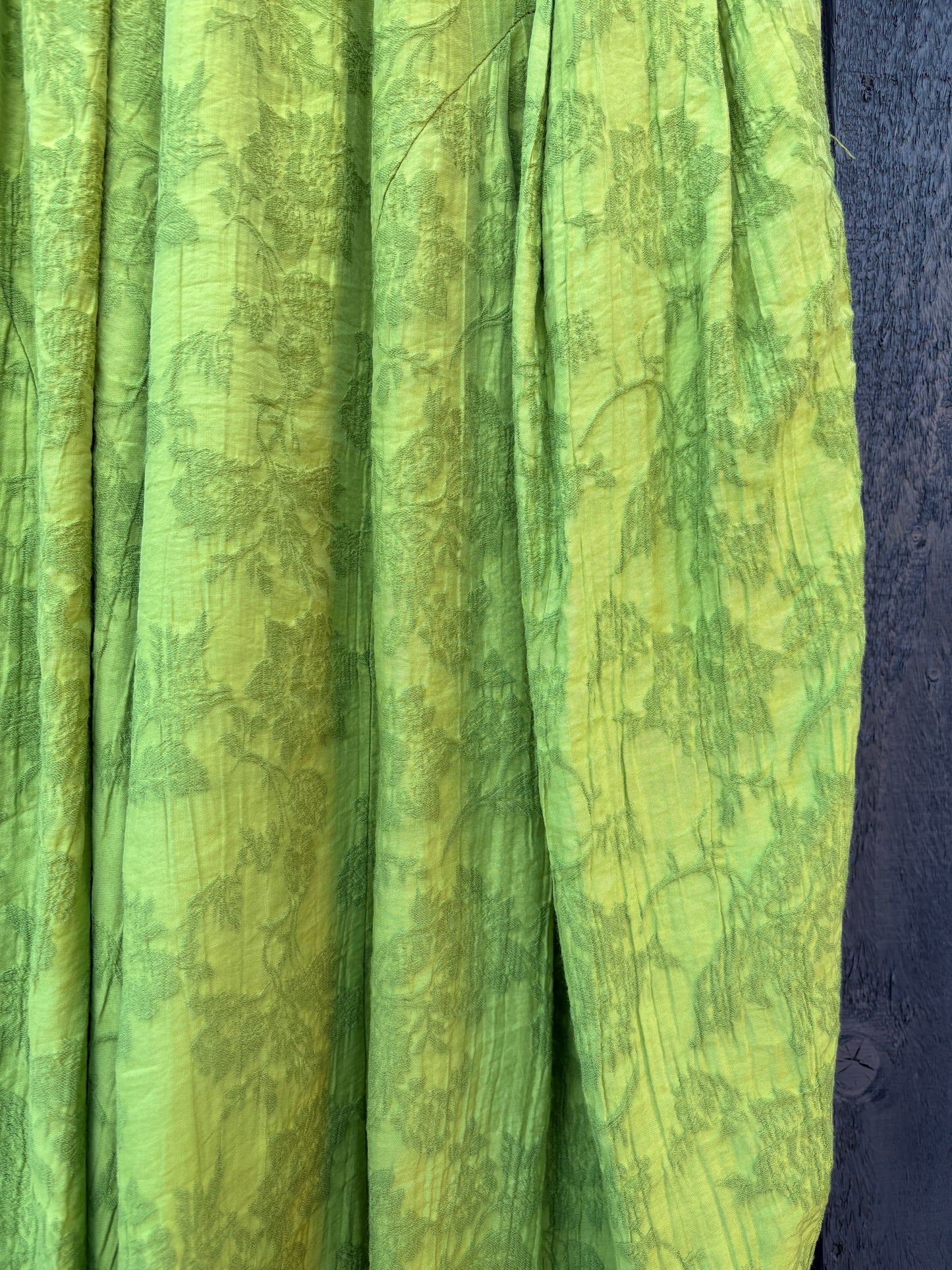 Made in Italy Milano Barrel Shaped Cocoon Trousers (Summer Jacquard)