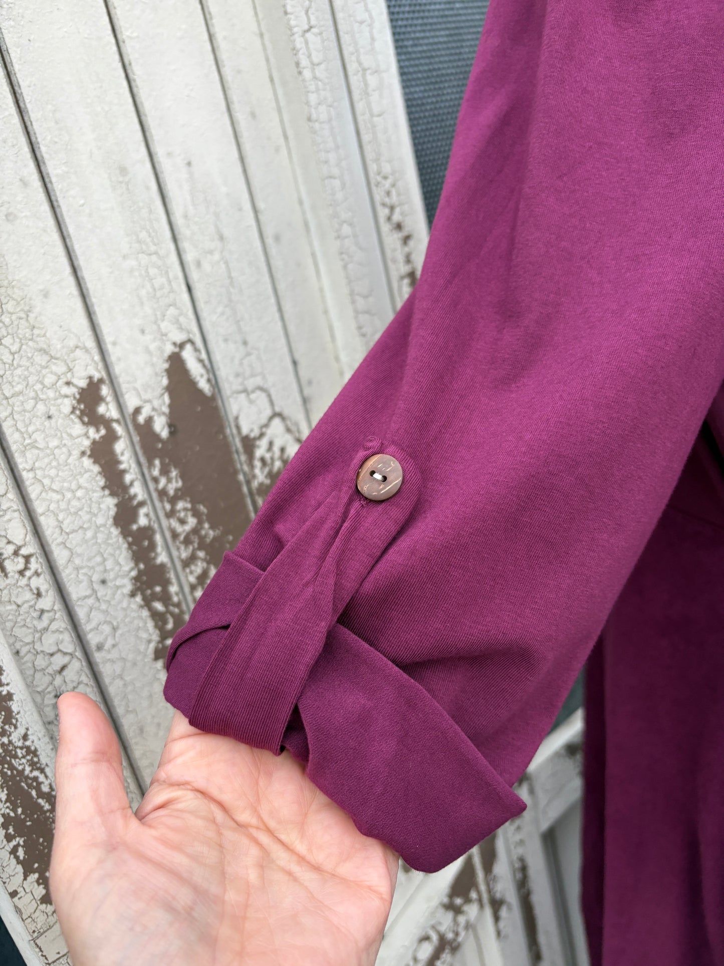 Made in Italy Needlecord Cocoon Dress Various Colours