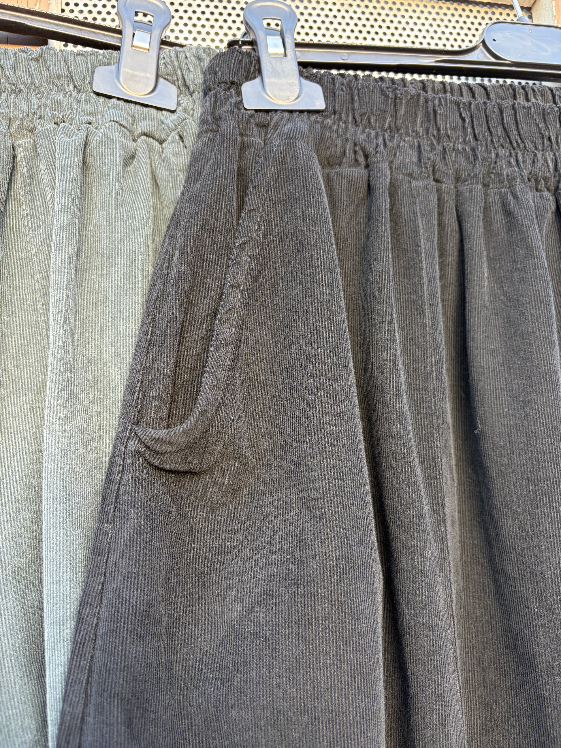 Made in Italy Needlecord Cocoon Joggers/Trousers - Various Colours