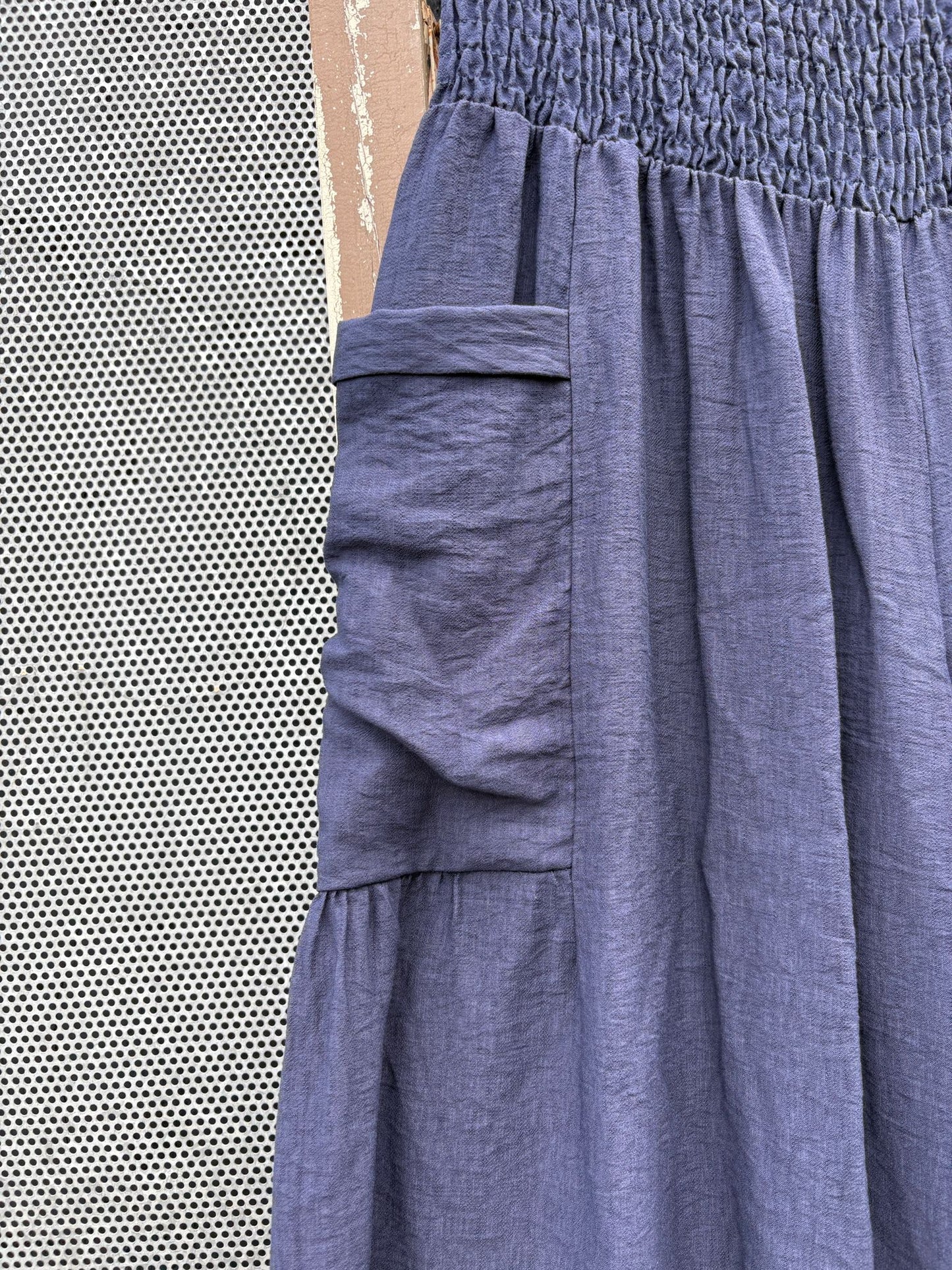 Made in Italy Palazzo Trousers with Cuffed Hem – Nautical-Inspired Various Colours