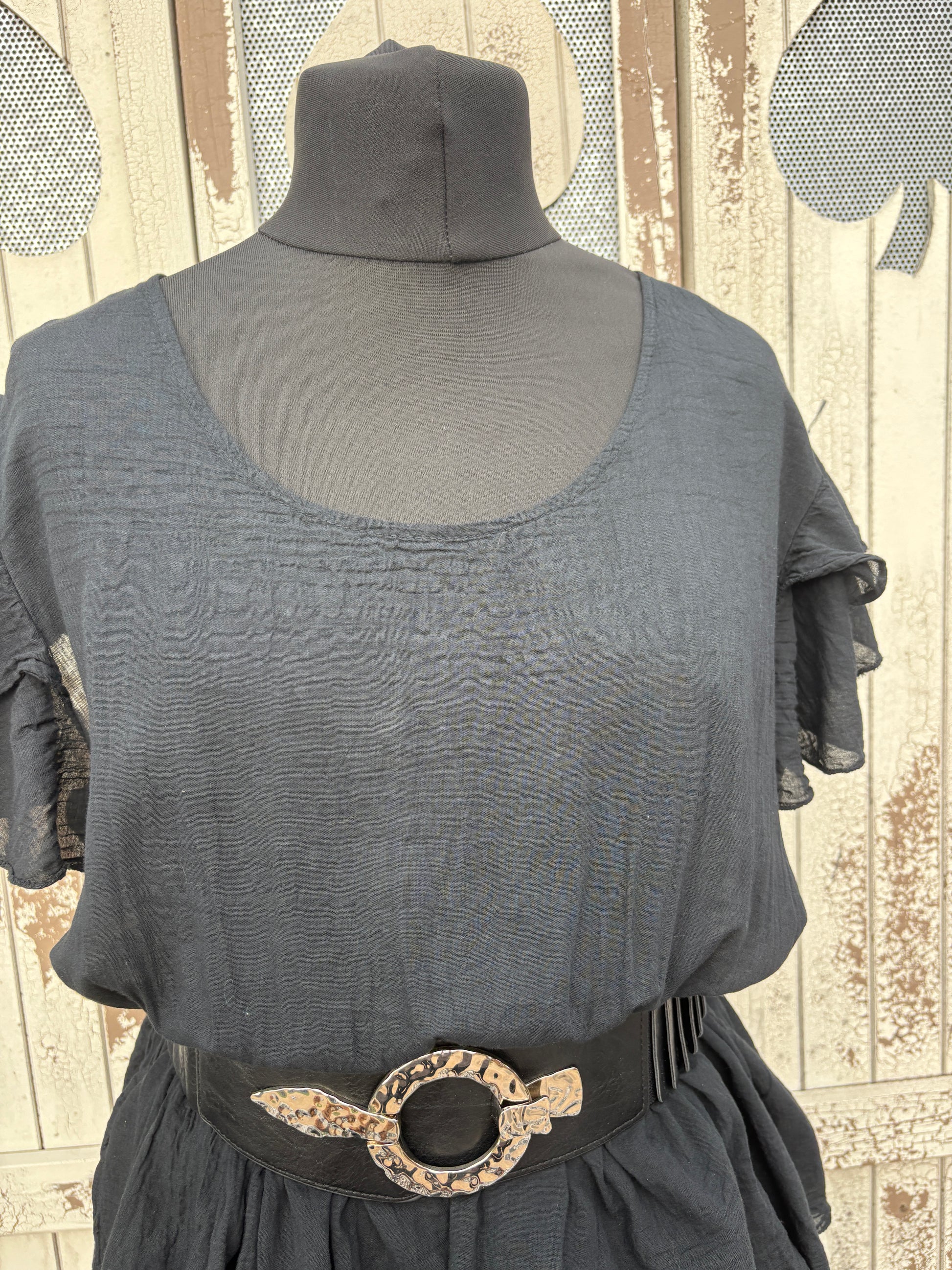 Made in Italy Ra-Ra Summer Dress Various Colours