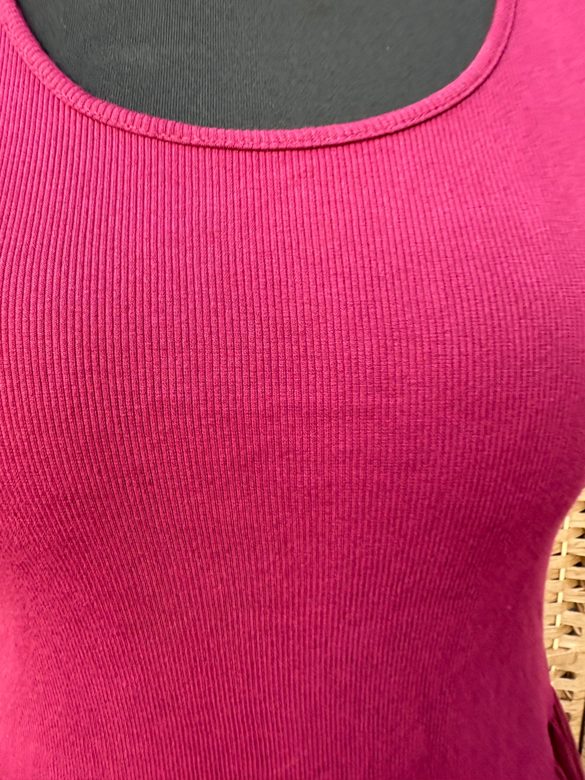 Made in Italy Ribbed Maxi Dress Various Colours