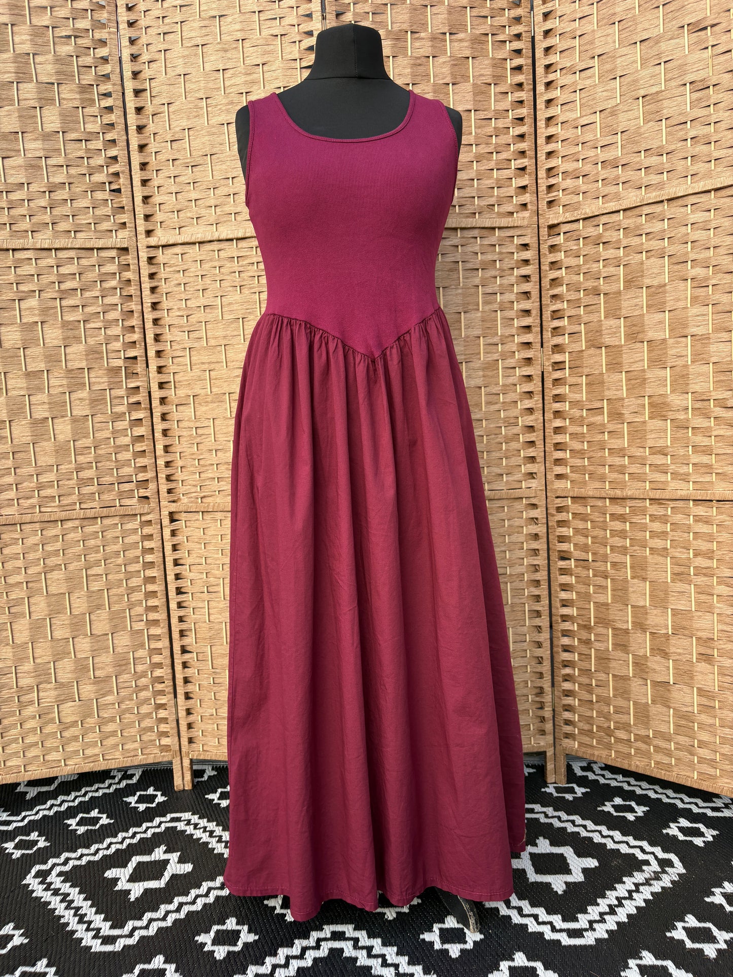 Made in Italy Ribbed Maxi Dress Various Colours