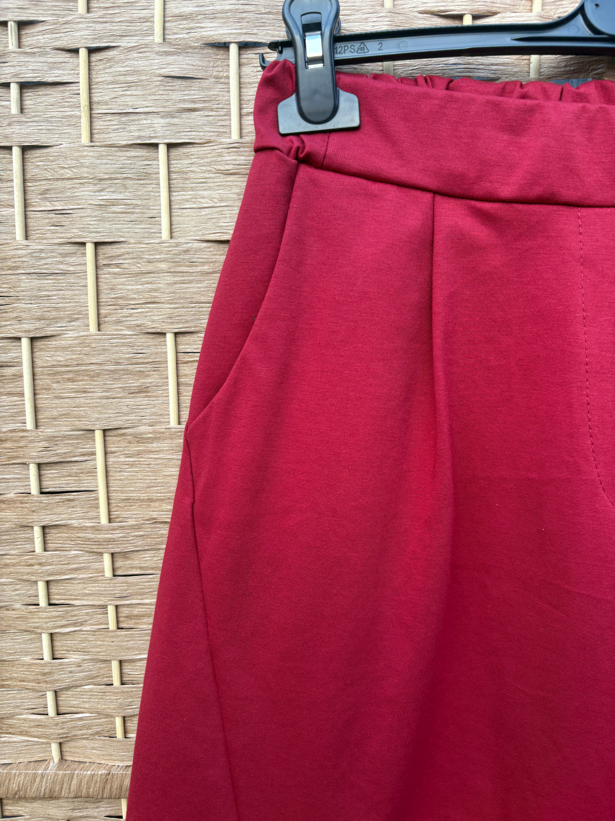 Made in Italy Scuba Barrel Leg Trousers Various Colours