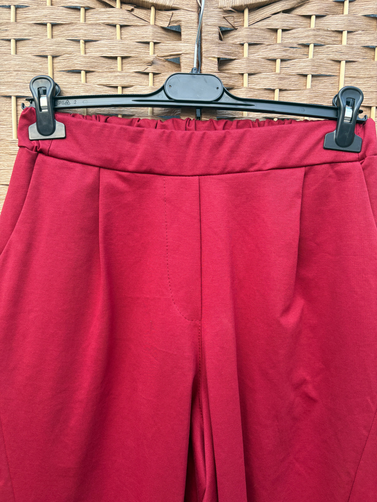 Made in Italy Scuba Barrel Leg Trousers Various Colours