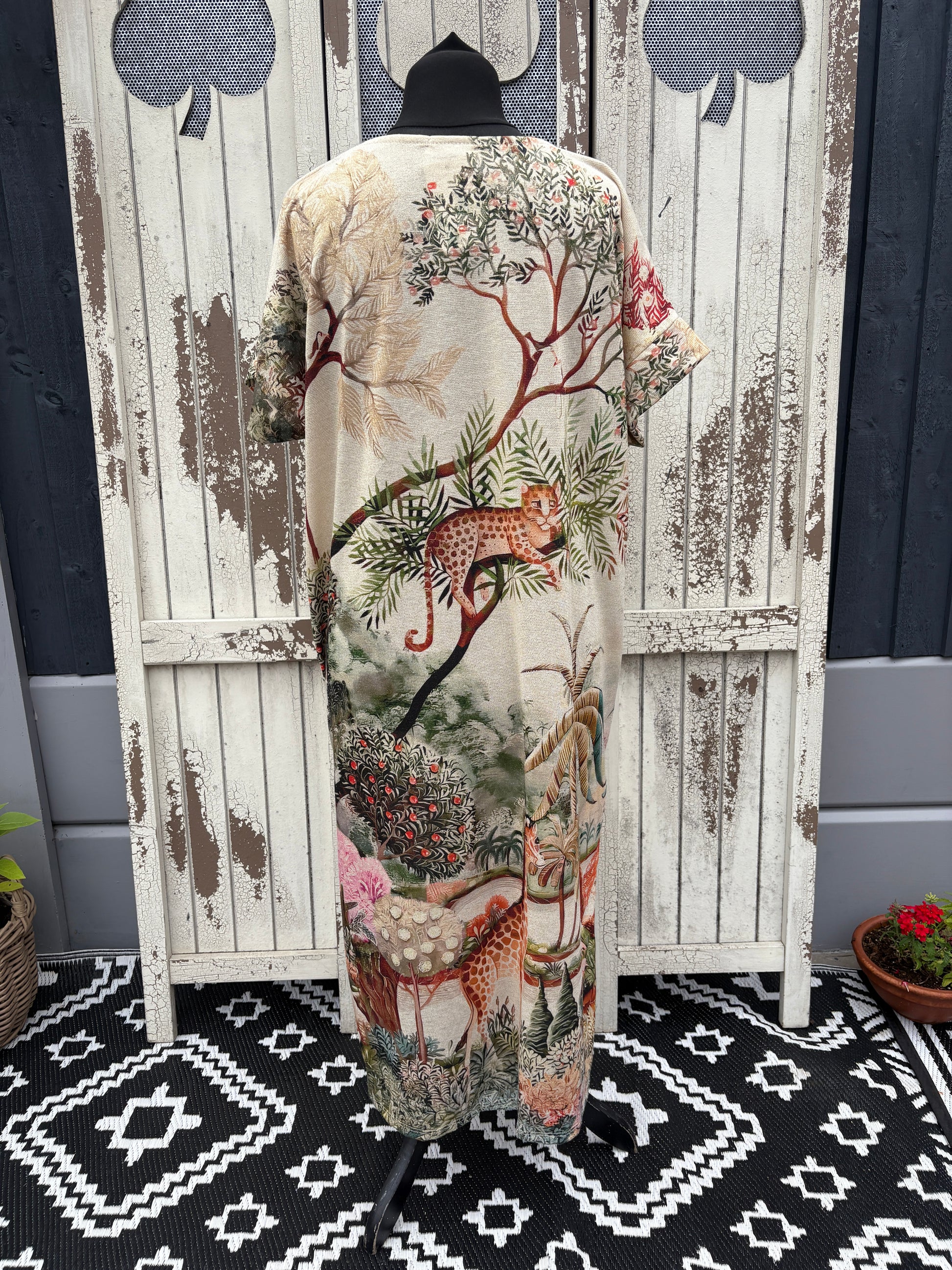 Made in Italy Sequin V Neck Dress – Jungle