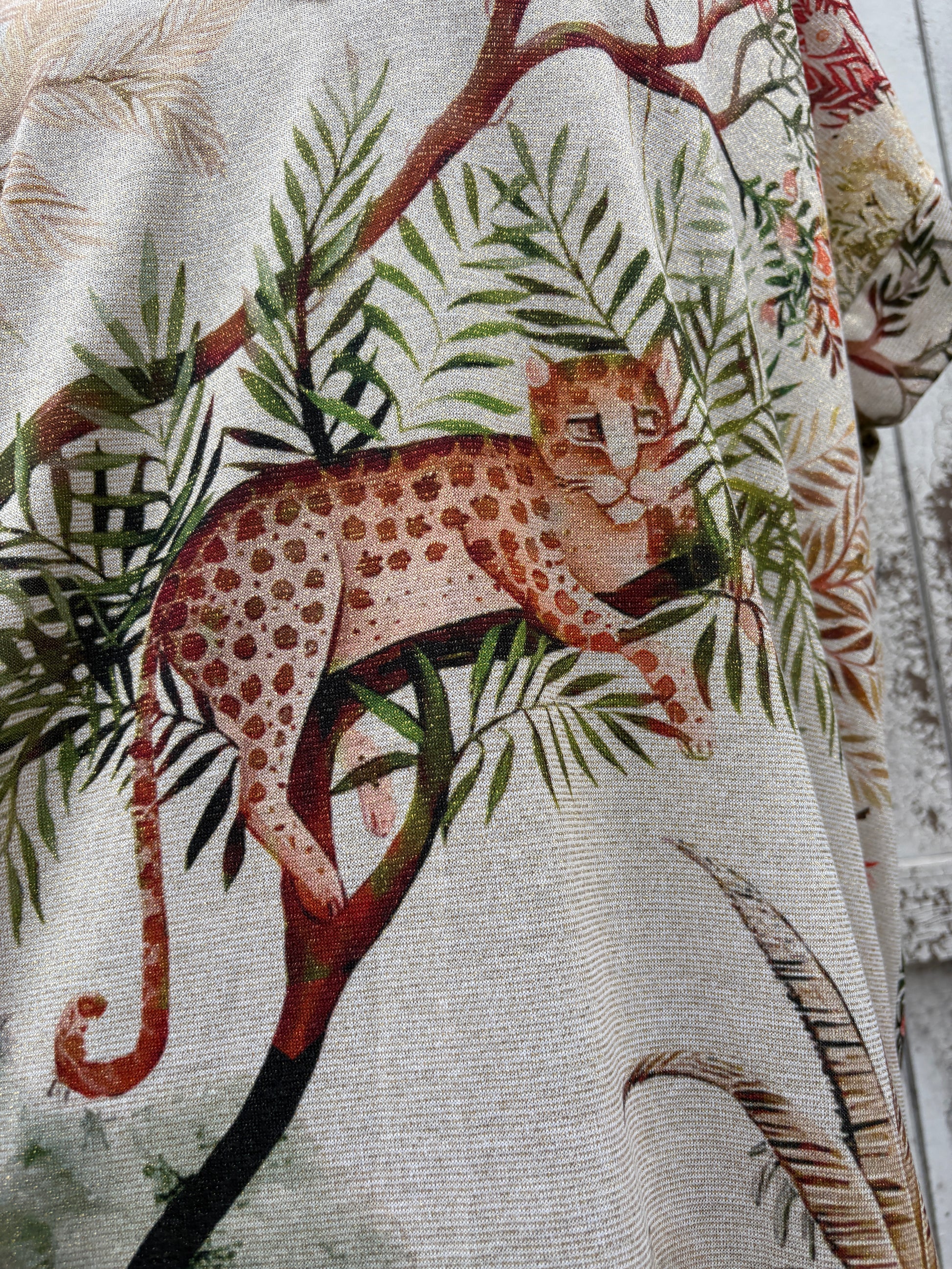 Made in Italy Sequin V Neck Dress – Jungle