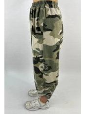 Made in Italy Shelby Cocoon Trousers – Camo Print