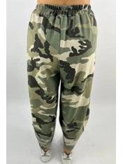 Made in Italy Shelby Cocoon Trousers – Camo Print