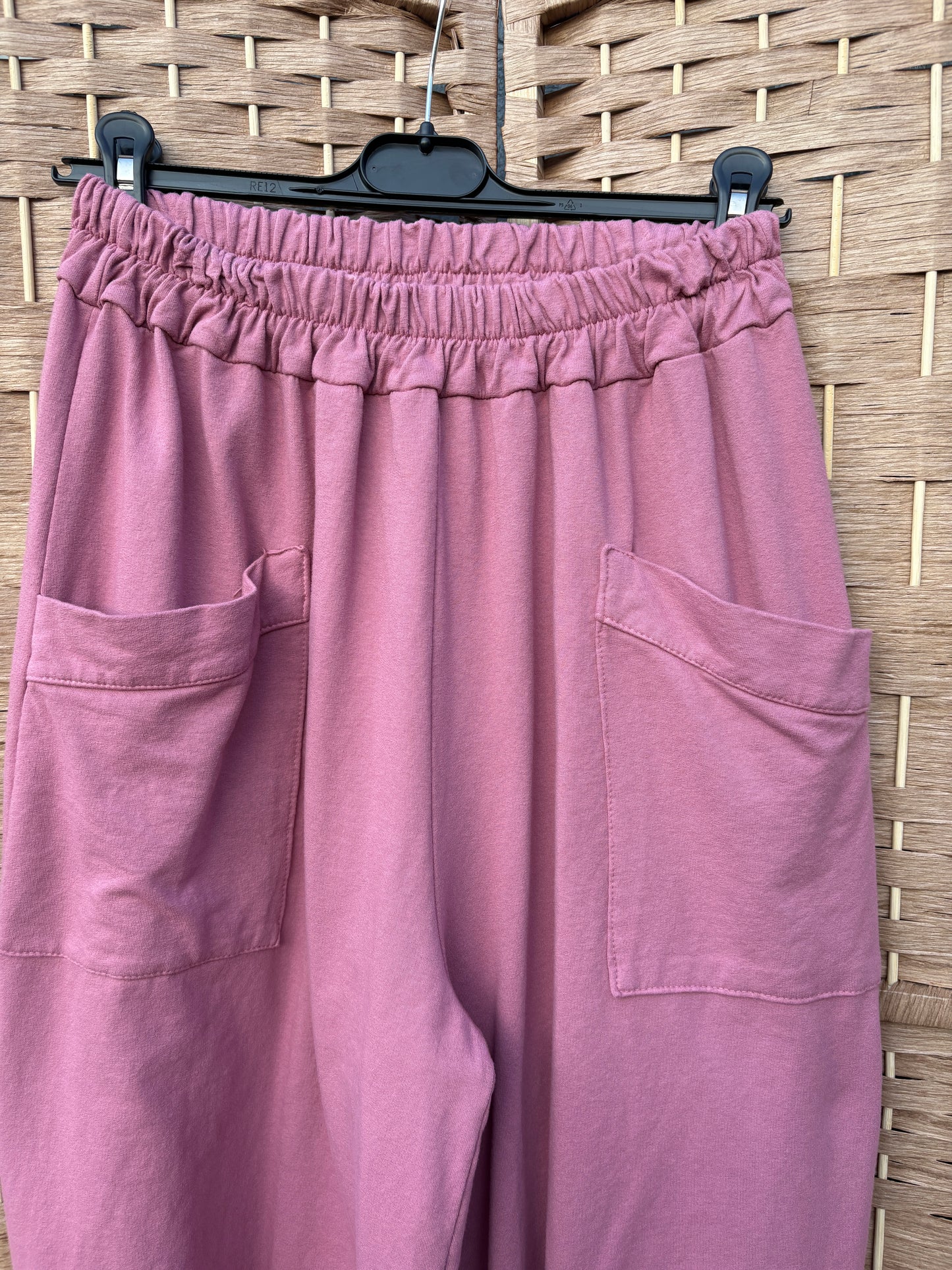Made in Italy Shelby Cocoon Trousers Various Colours - Sweatshirt Fabric