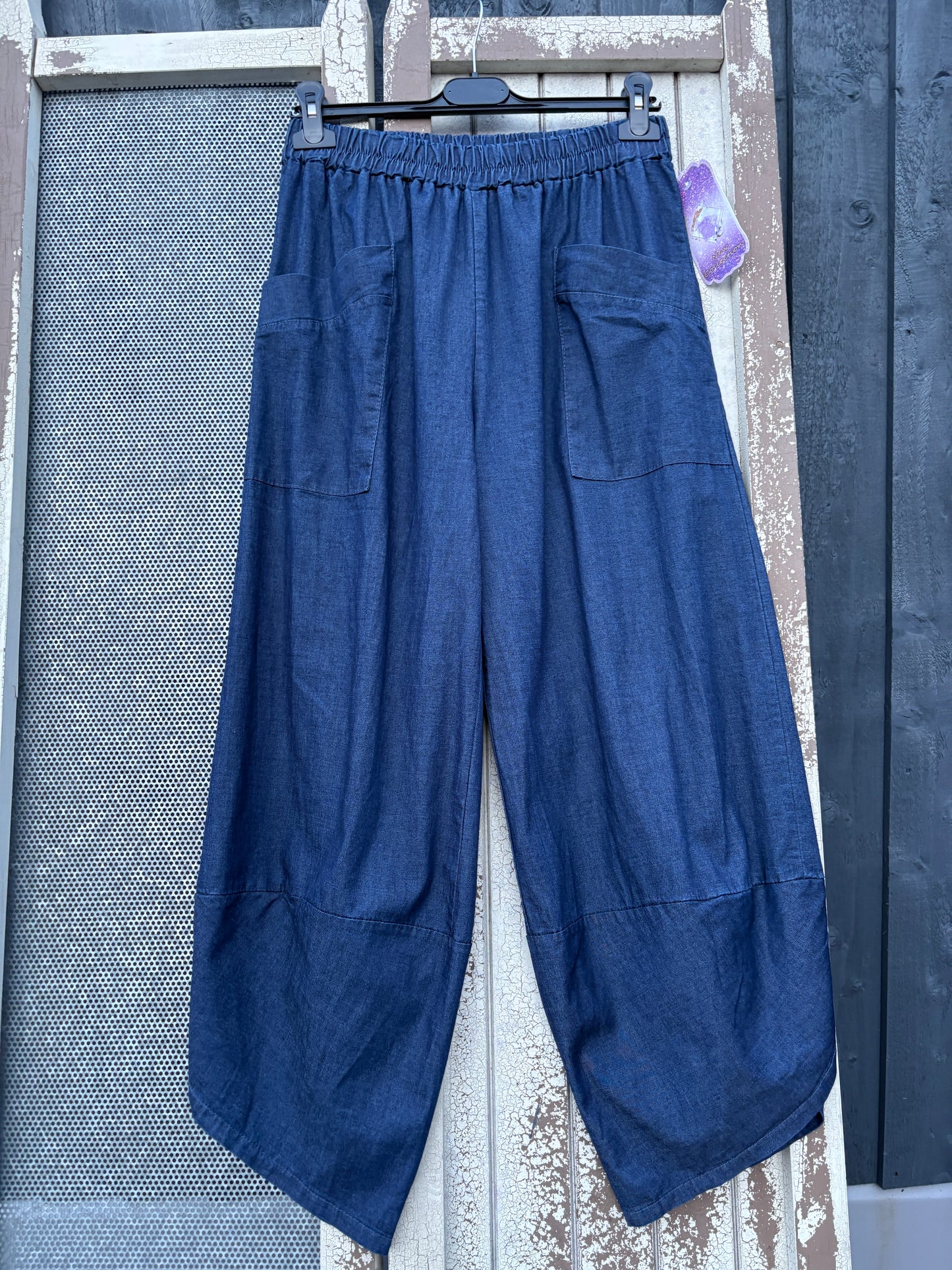Made in Italy Shelby Denim Trousers Various Colours