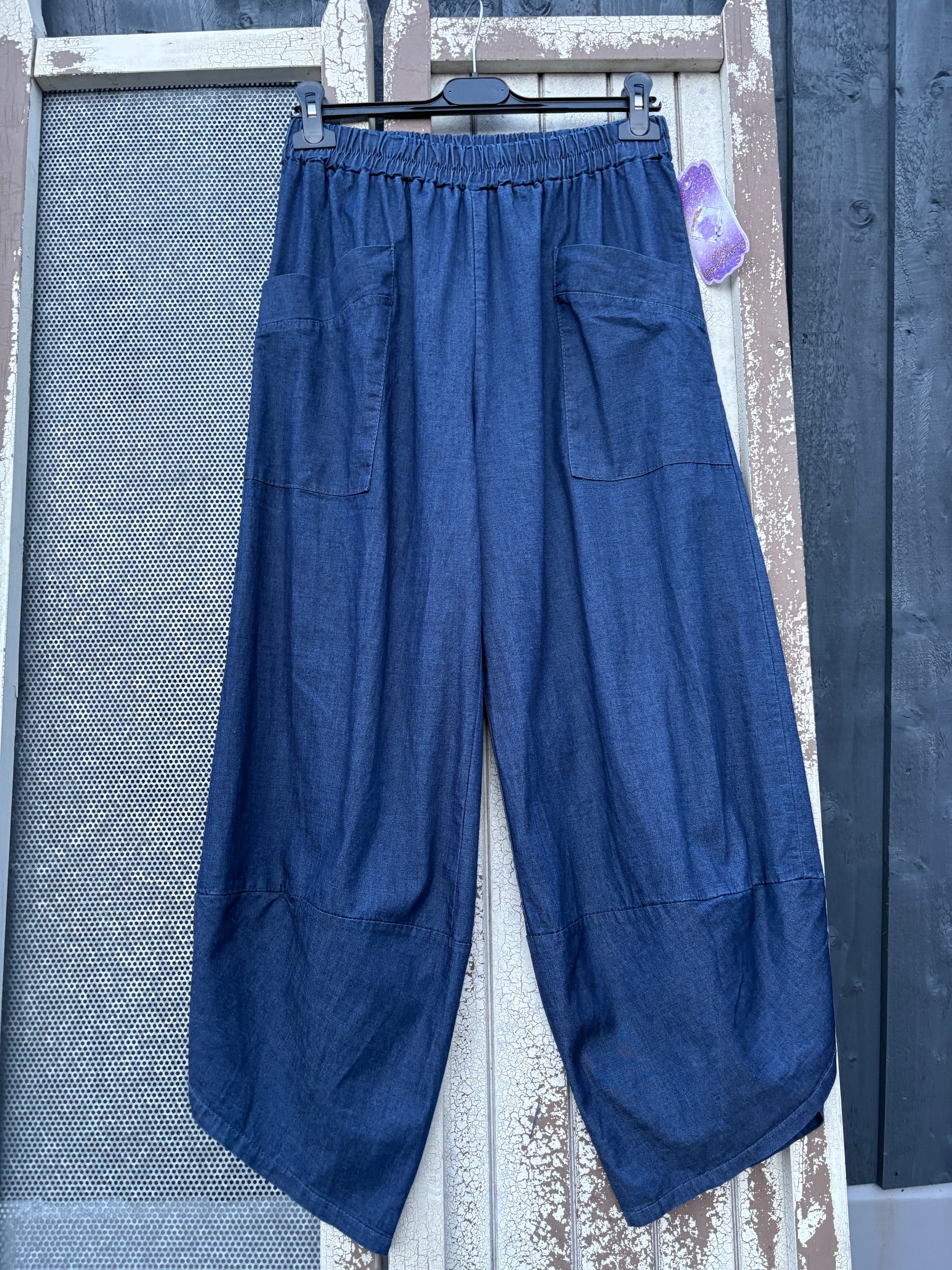 Made in Italy Shelby Denim Trousers Various Colours