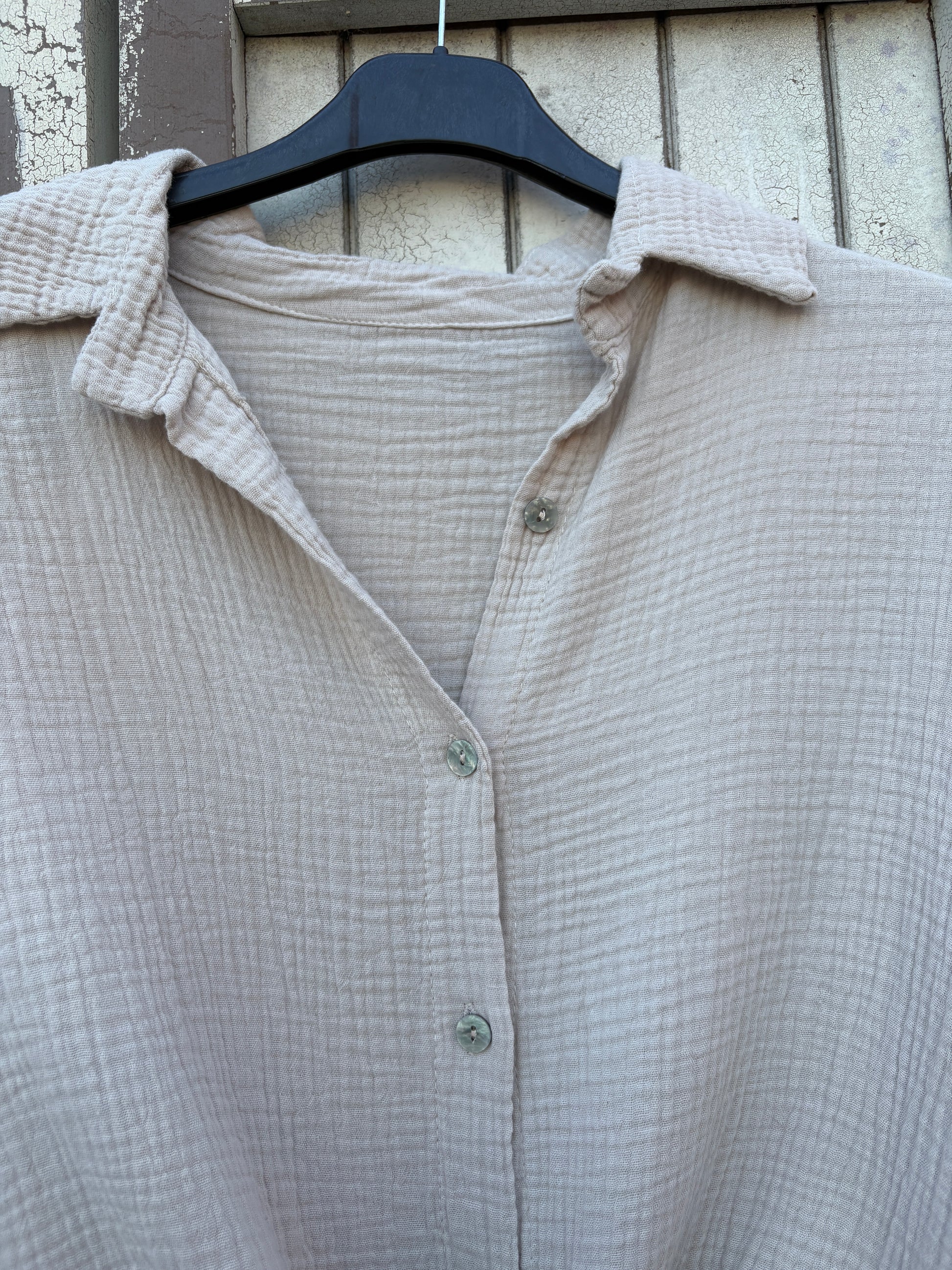 Made in Italy Tie Front Shirt Various Colours