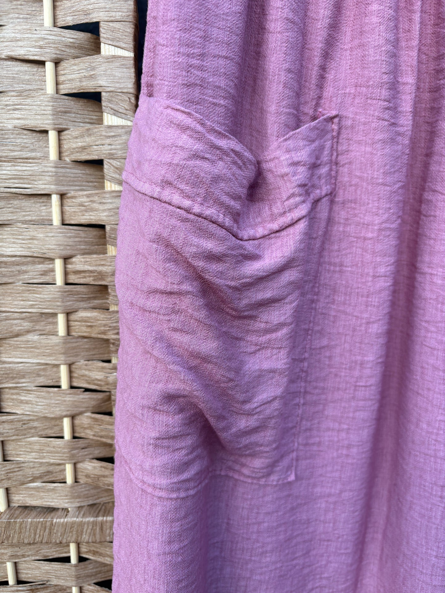 Made in Italy Tulip Leg Cocoon Summer Trousers Various Colours