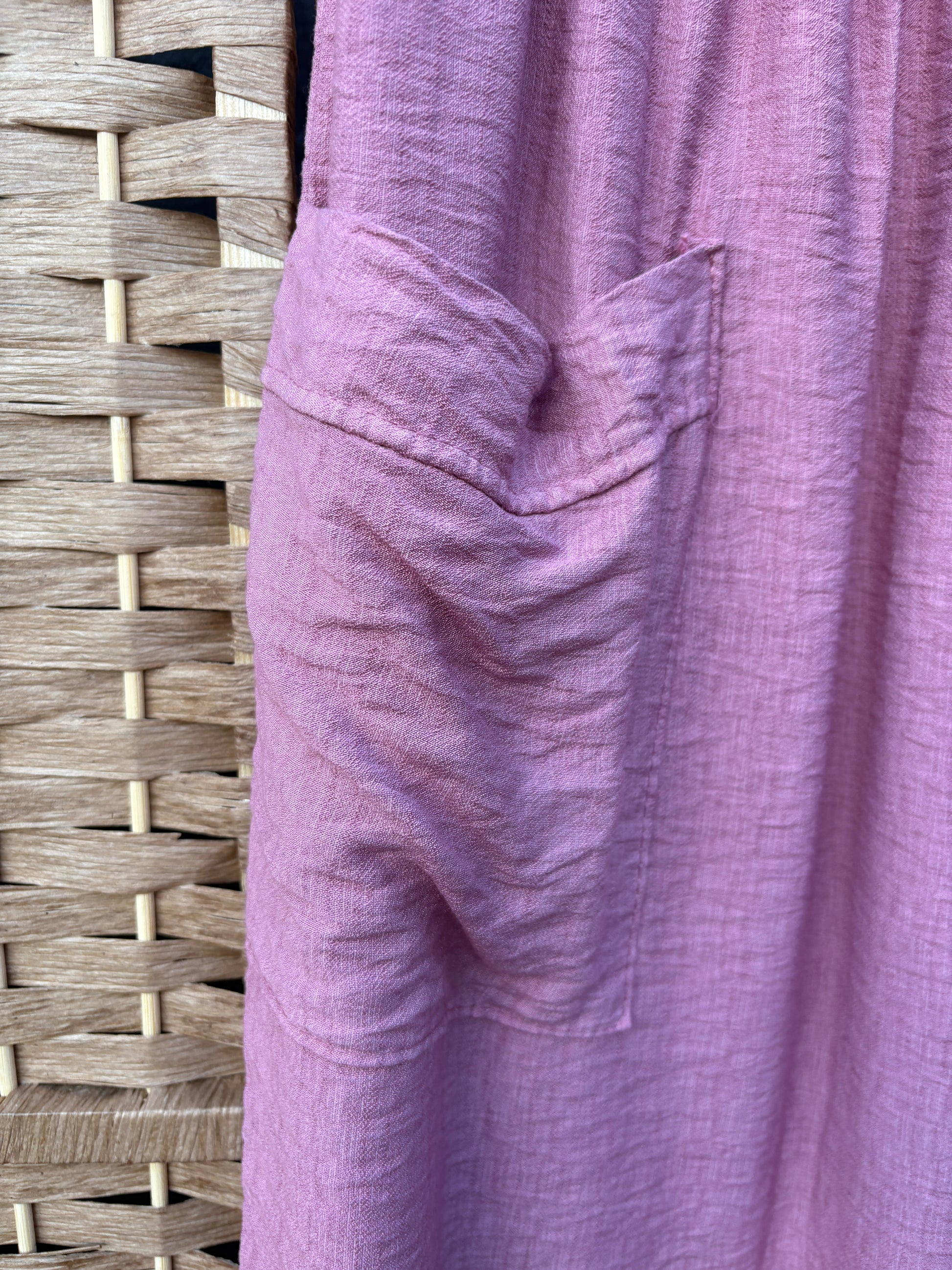 Made in Italy Tulip Leg Cocoon Summer Trousers Various Colours