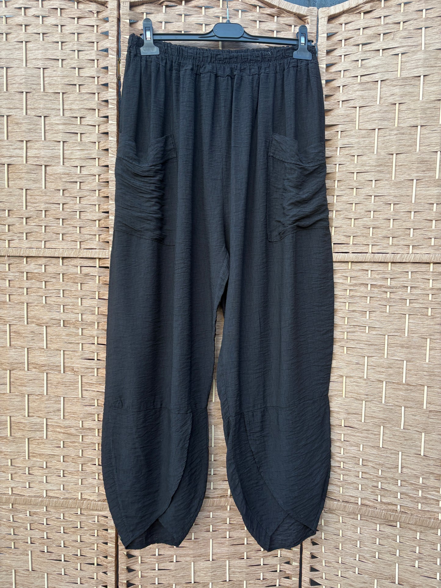 Made in Italy Shelby Cocoon Lightweight Trousers Various Colours