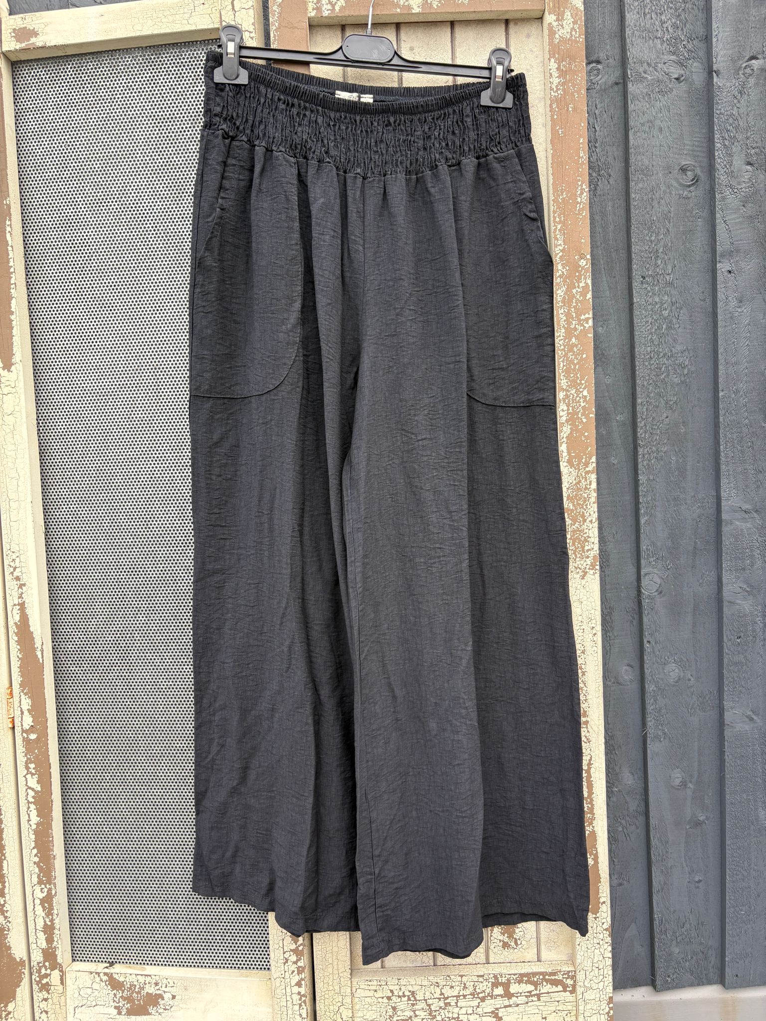 Made in Italy Wide Leg Palazzo Trousers Various Colours