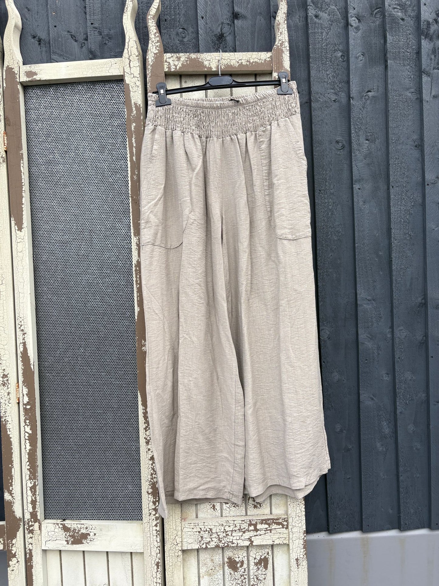 Made in Italy Wide Leg Palazzo Trousers Various Colours