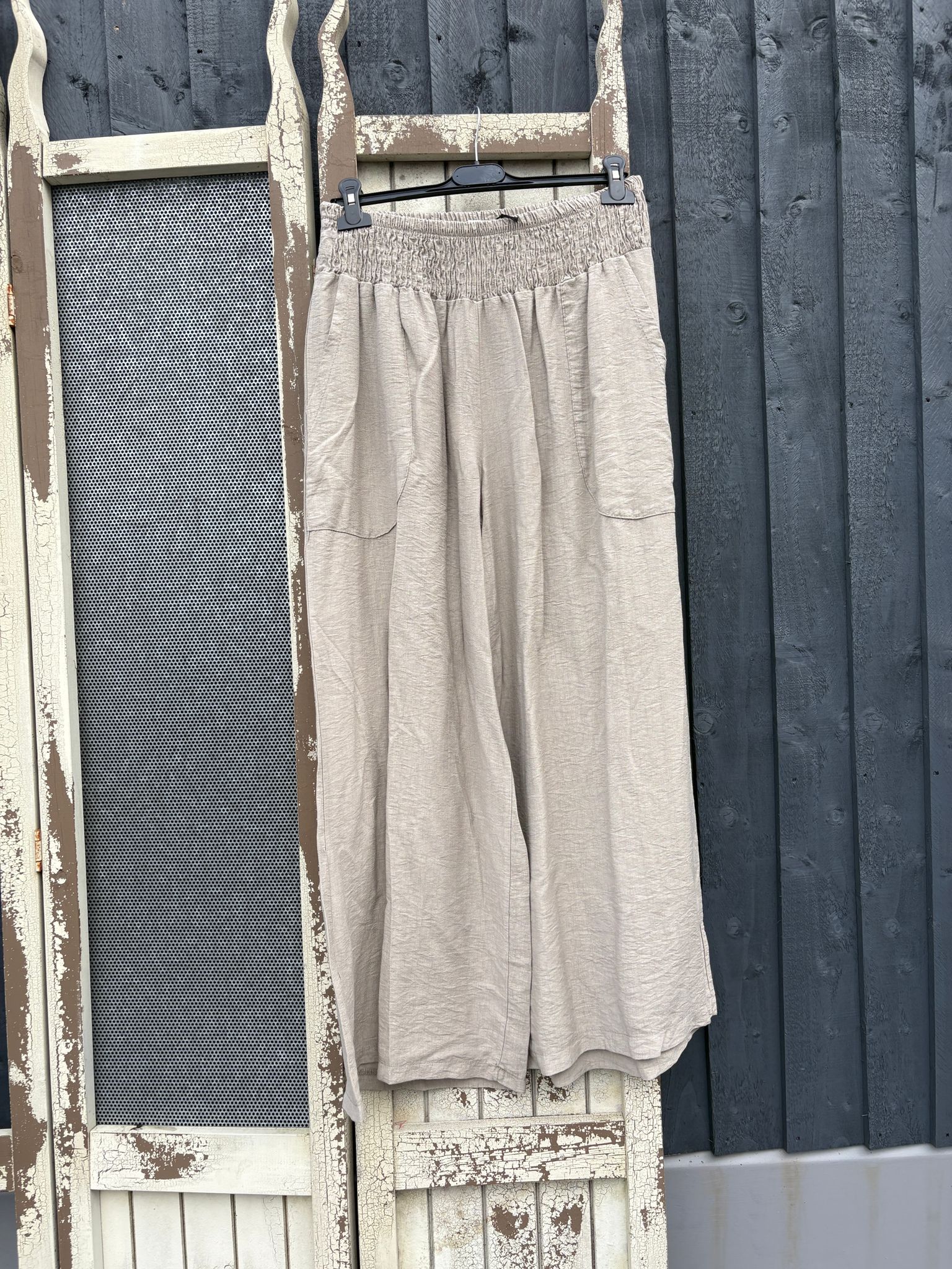 Made in Italy Wide Leg Palazzo Trousers Various Colours