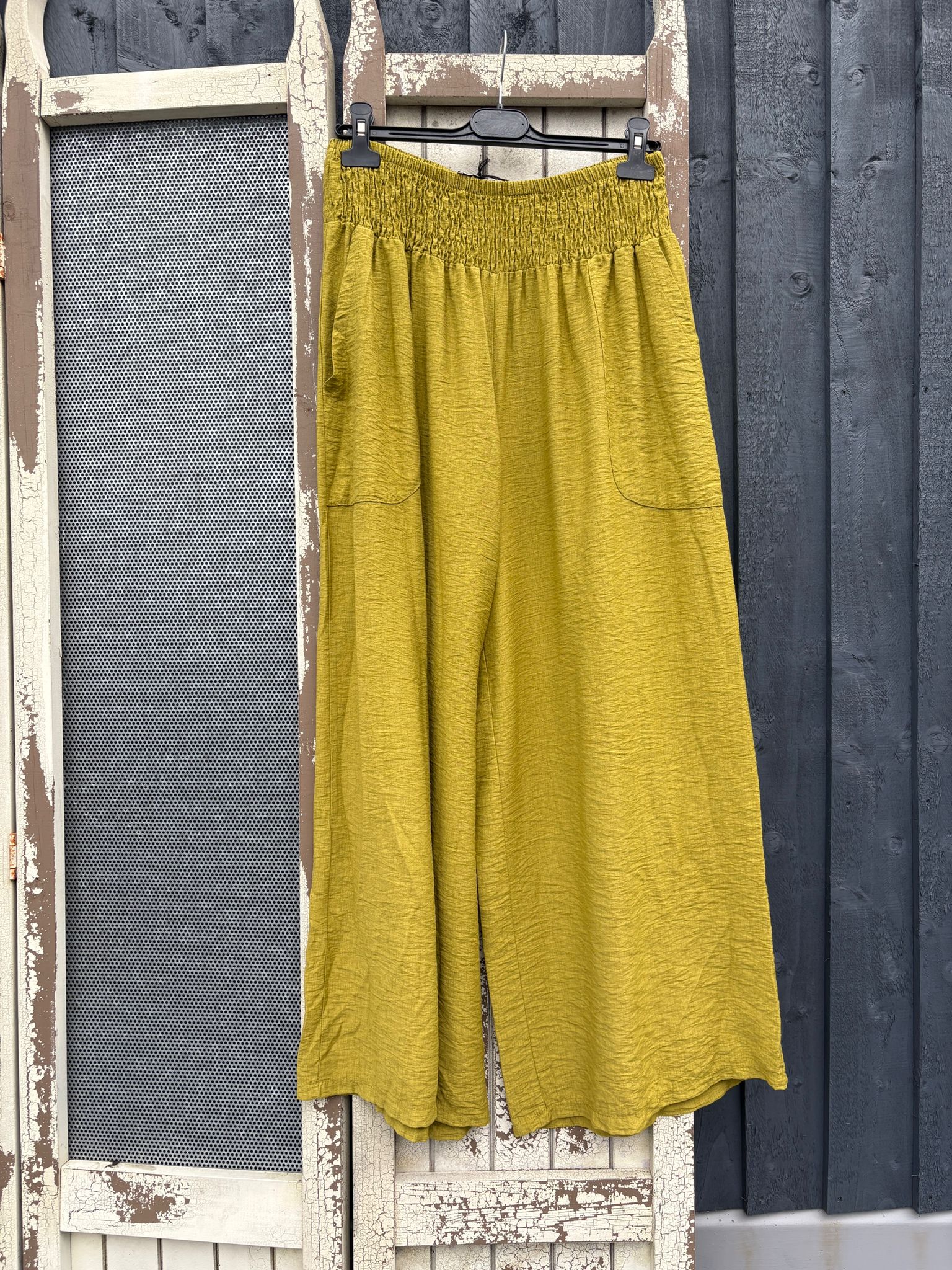 Made in Italy Wide Leg Palazzo Trousers Various Colours