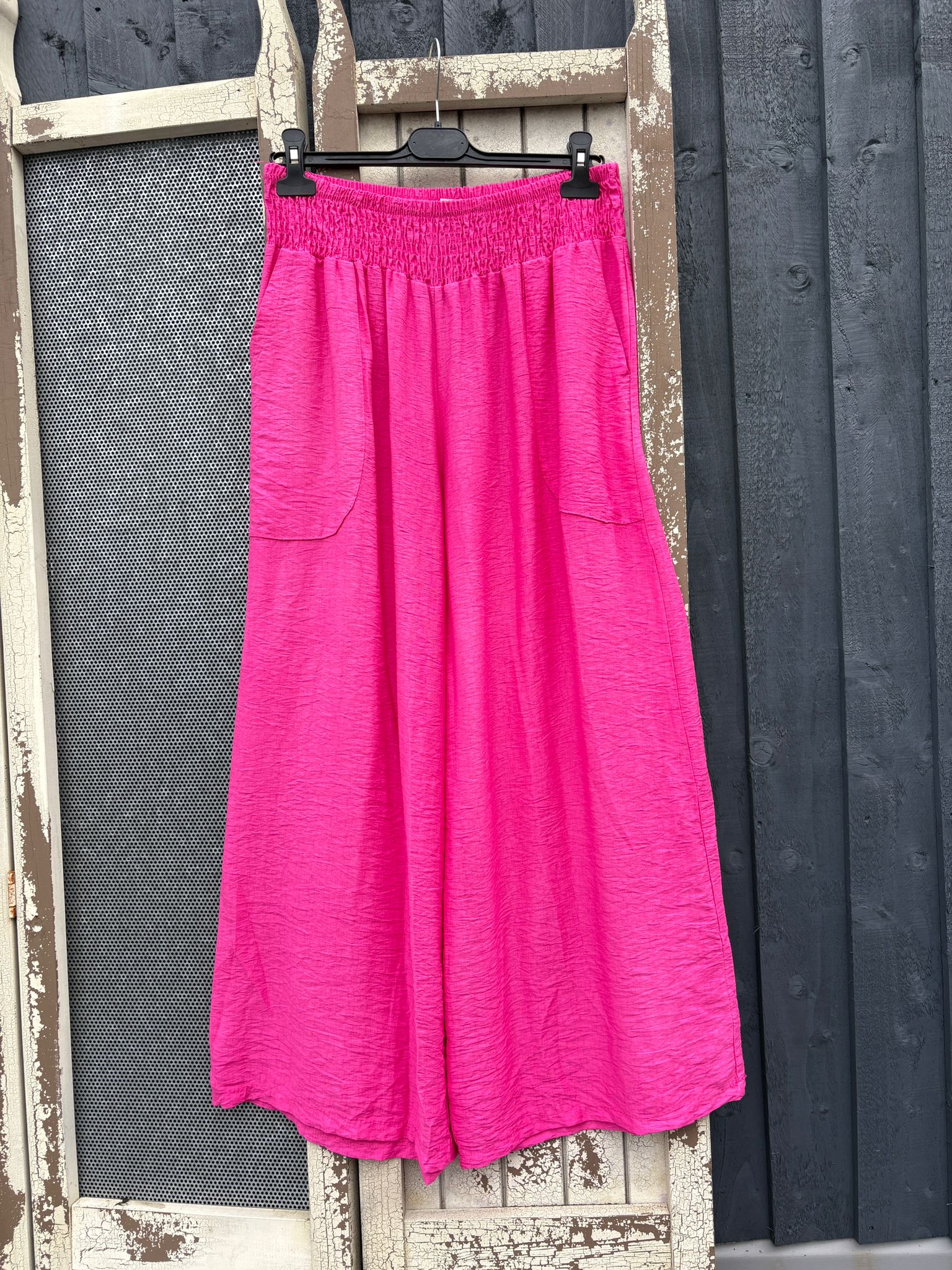 Made in Italy Wide Leg Palazzo Trousers Various Colours