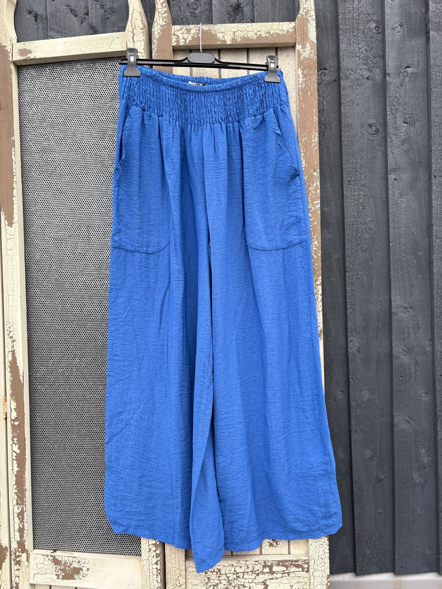 Made in Italy Wide Leg Palazzo Trousers Various Colours
