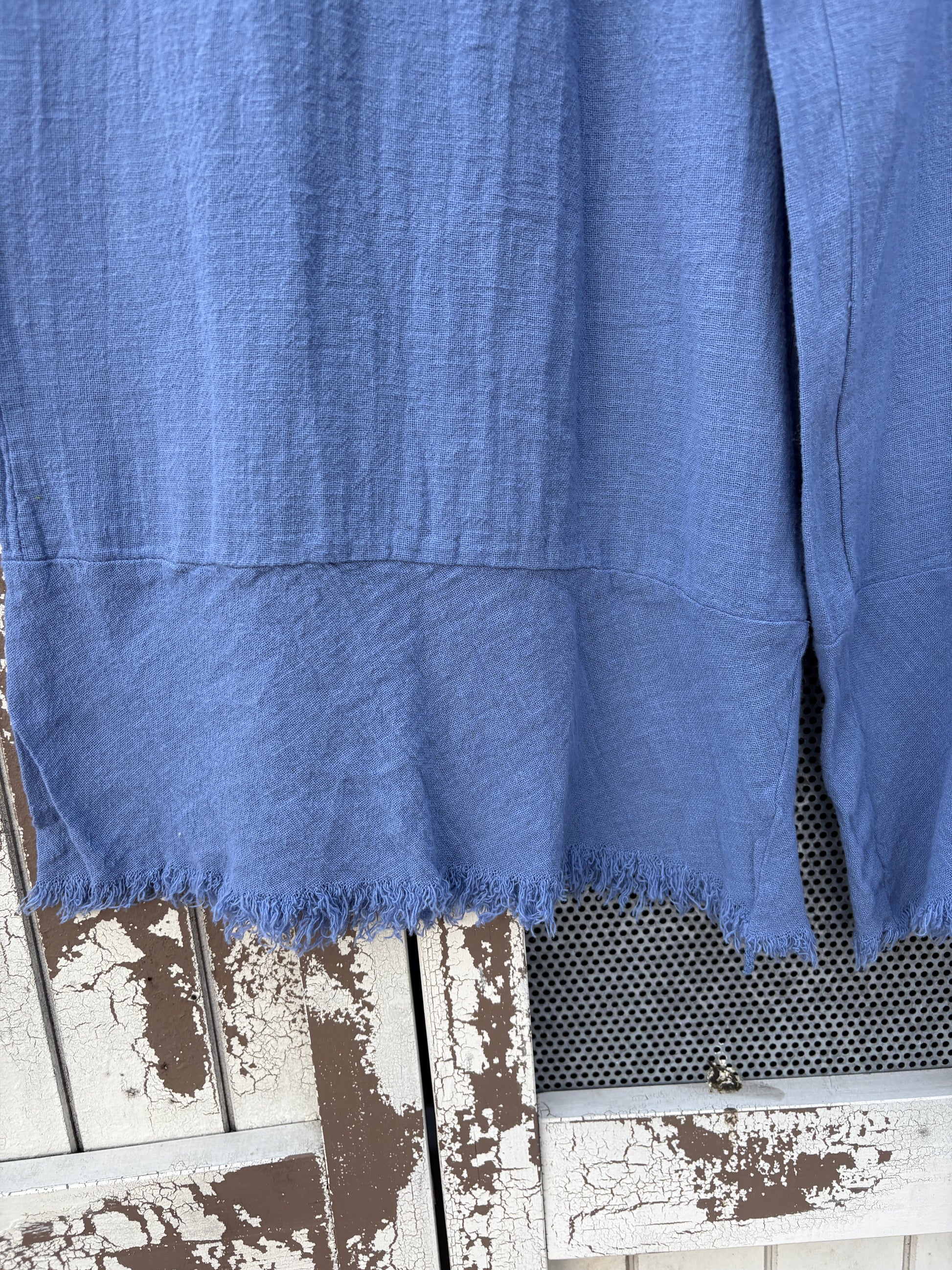 Made in Italy Wide-Legged Summer Trousers – Lightweight Linen-Cotton Blend