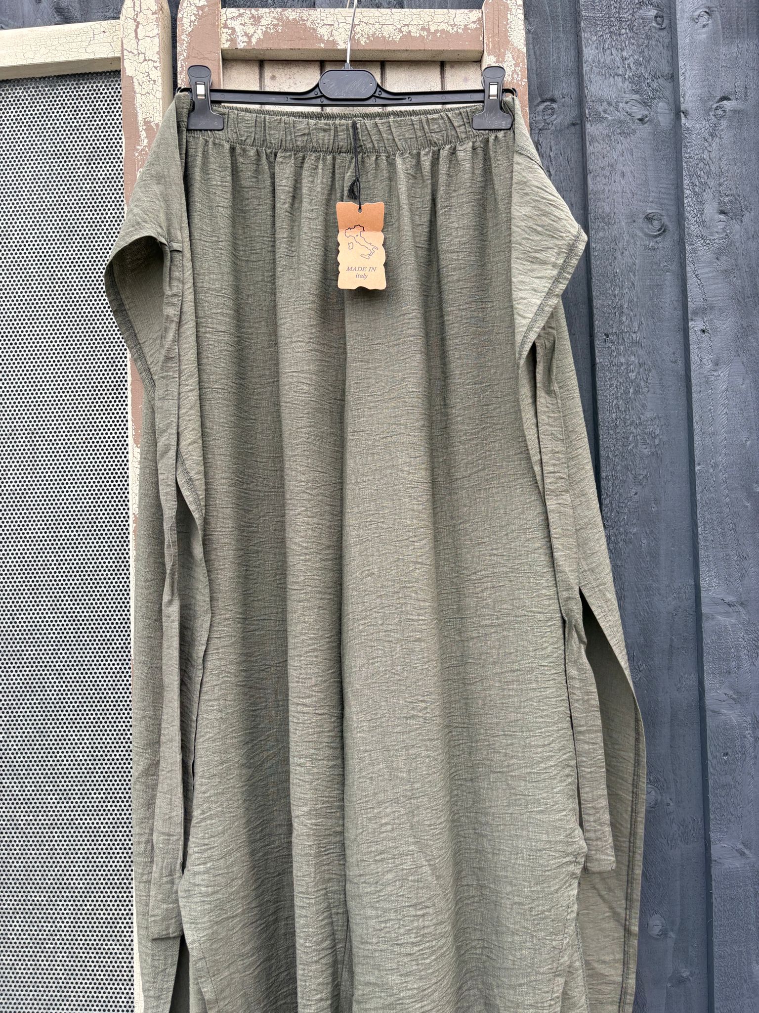 Made in Italy Wrap Front Trousers Various Colours