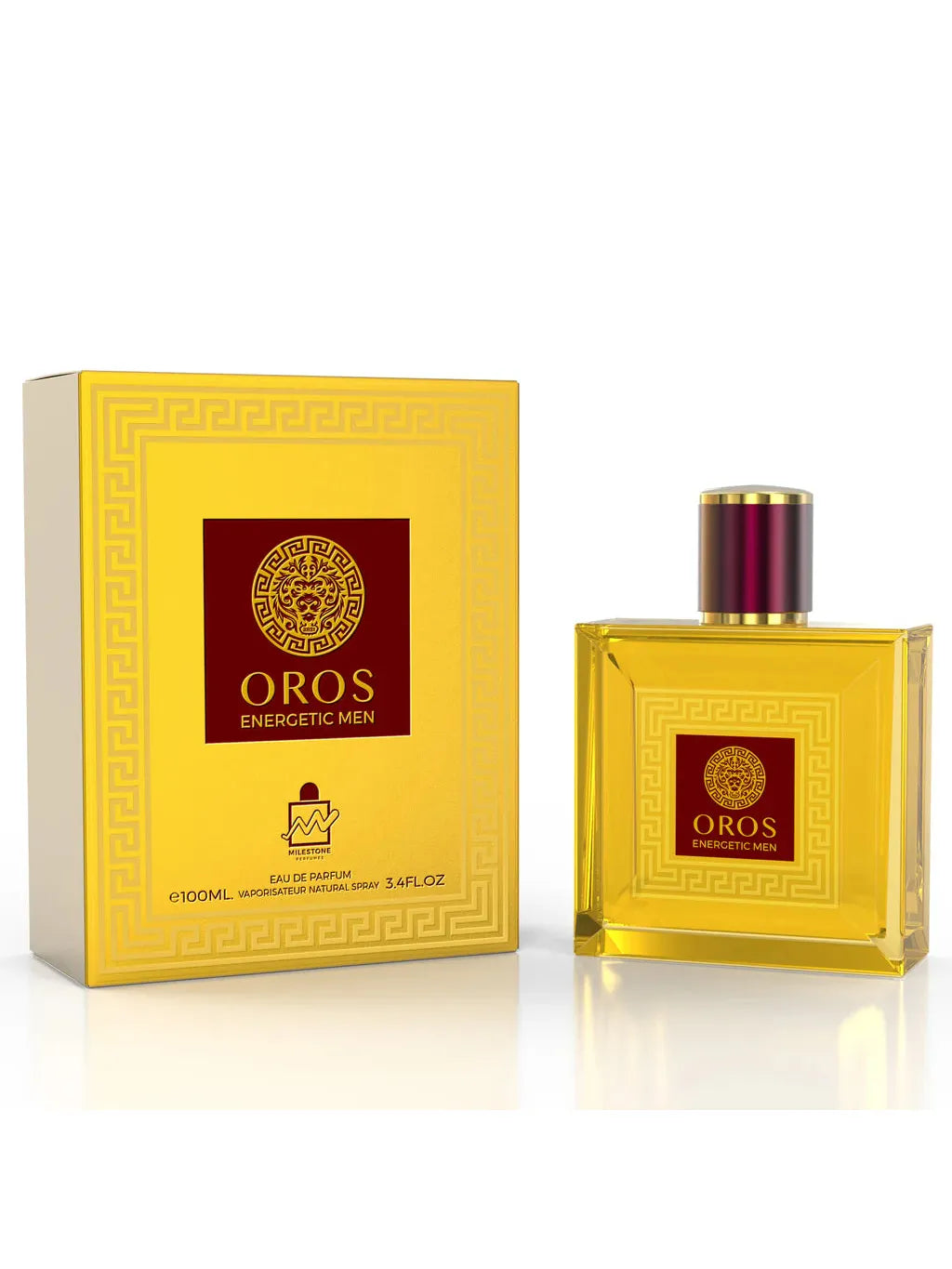 Oros Energetic Eau de Parfum 100ml - for Him (Smells like Eros Energy)