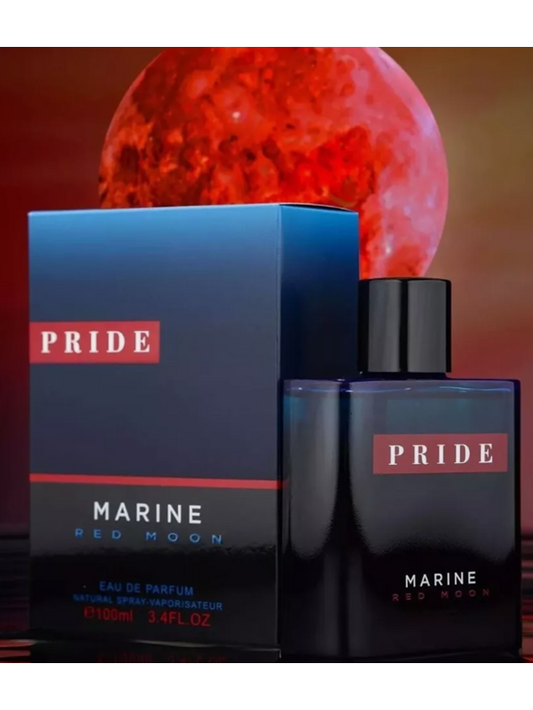 Pride Marine Red Moon Eau de Parfum 100ml for Him (Smells Like Pr* Luna Rossa Ocean)